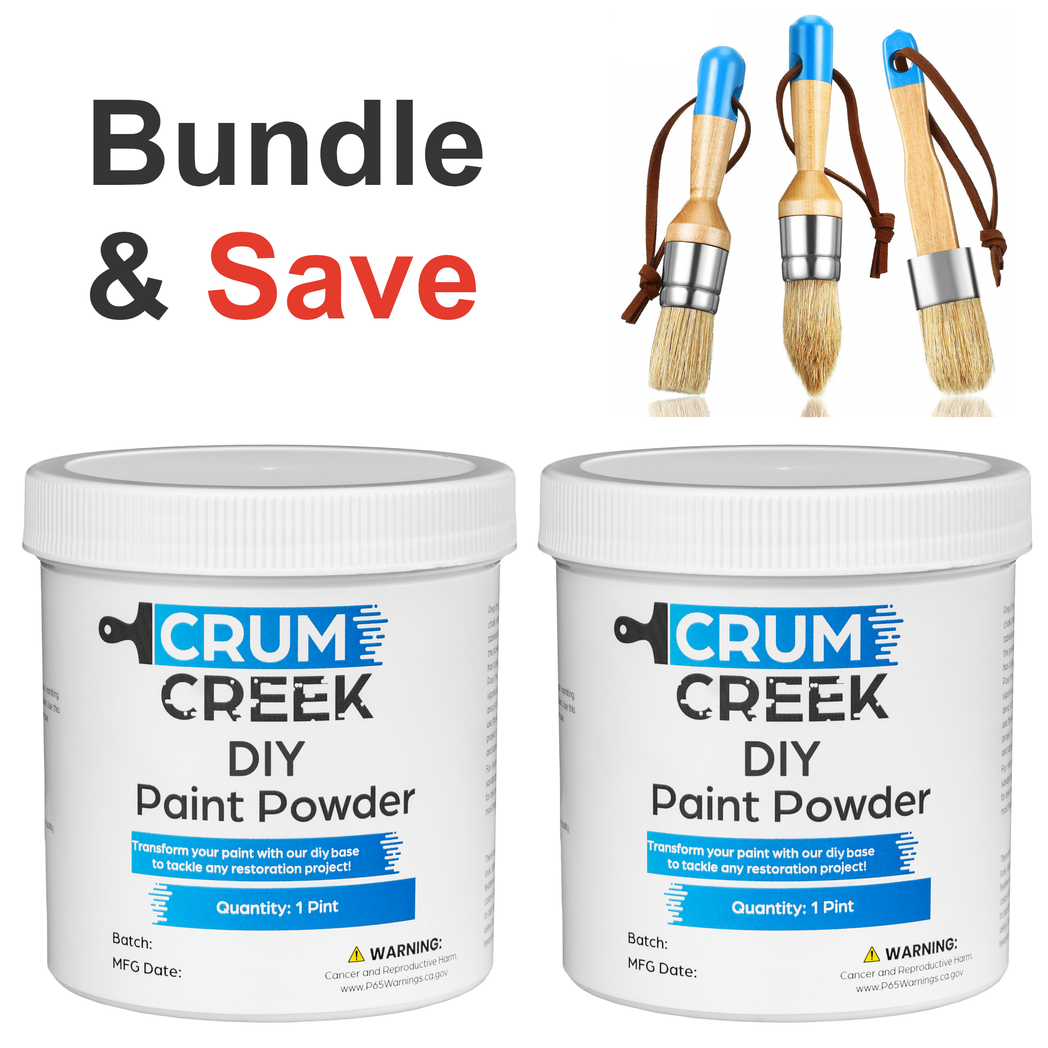 Crum Creek DIY Paint Powder Bundle